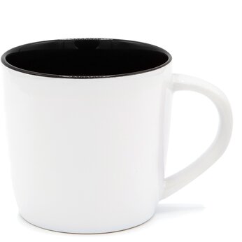 Кружка "Happy", белый/черный