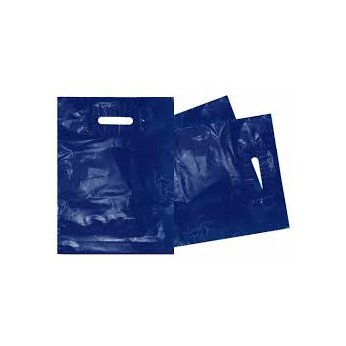 Пакет ПВД 50*60 см, темно-синий