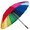 Зонт-трость "Rainbow Sky" разноцветный