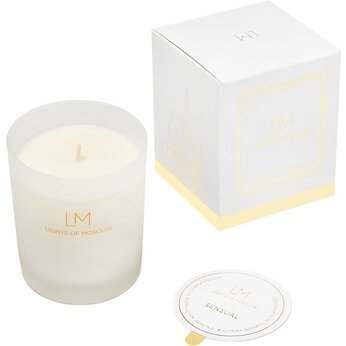 Ароматическая свеча в матовом стакане Sensual, коллекция Exclusive, 250 мл