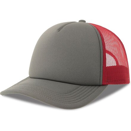 Бейсболка "Rapper-S",  темно-серый/бордовый