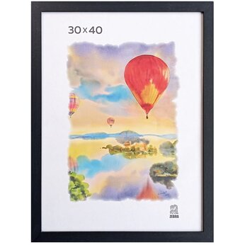 Фоторамка "П1-100 Zebra" 30*40 см, черный