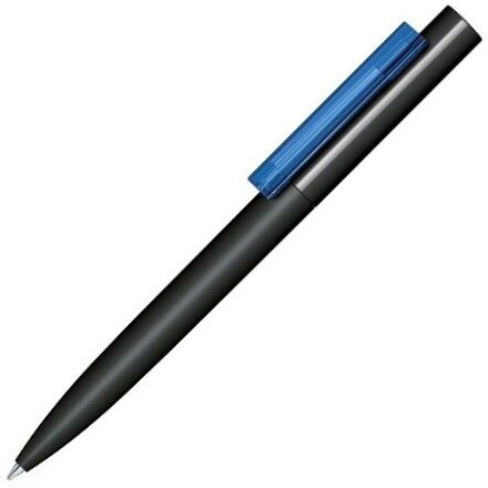 Ручка шариковая автоматическая "Headliner Soft Touch" черный/синий