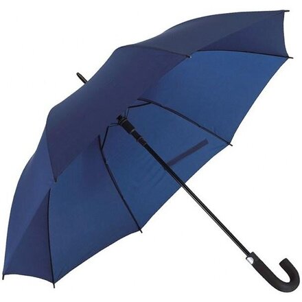 Зонт-трость "Subway" темно-синий
