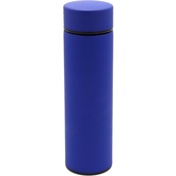Термос "Bronx" софт-тач, синий