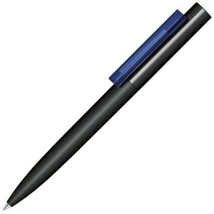 Ручка шариковая автоматическая "Headliner Soft Touch" черный/темно-синий