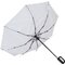 Зонт складной "Scirocco", белый/черный