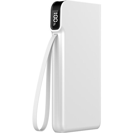 Зарядное устройство Power Bank "Cesare" 10000 мАч, белый