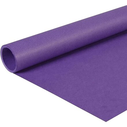Бумага декоративная в рулоне "Coloured Kraft" фиолетовый
