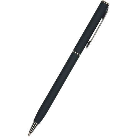 Ручка шариковая автоматическая "Palermo" сине-черный/серебристый