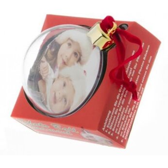 Шар елочный декоративный "4349" со вставкой под сублимацию