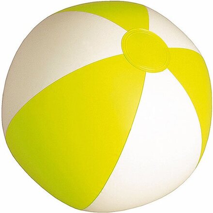 Мяч пляжный "Sunny" желтый/белый