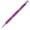 Ручка шариковая автоматическая "Beta BK" пурпурный/серебристый