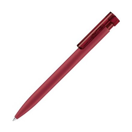 Ручка шариковая автоматическая "Liberty Soft Touch" темно-красный