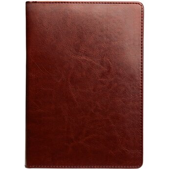 Ежедневник датированный А5 "Berlin", коричневый 2026