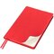 Ежедневник недатированный А5 "Flexy Soft Touch Latte", красный, срез красный
