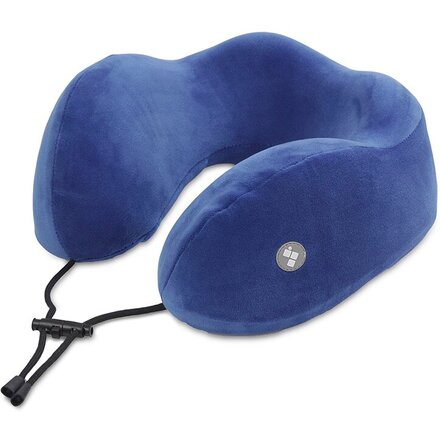 Подушка для путешествий с эффектом памяти Мемо "Bluewinder" Blue