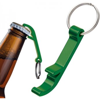 Открывалка-брелок для бутылок "Worcester" зеленый