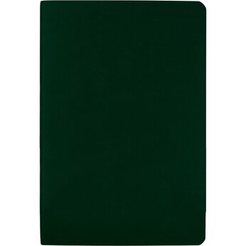 Бизнес тетрадь А5 "Megapolis flex" 60 л. soft touch клетка, зеленый, размер A5