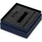 Коробка для зарядного устройства, ручки и флешки "Smooth M" синий