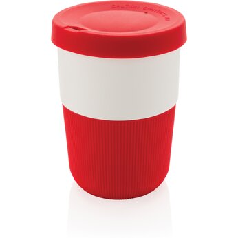 Стакан "P432.834" белый/красный