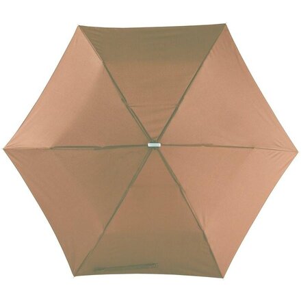 Зонт складной "Flat" коричневый