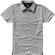 Рубашка-поло мужская "Markham" 200, M, серый меланж/антрацит