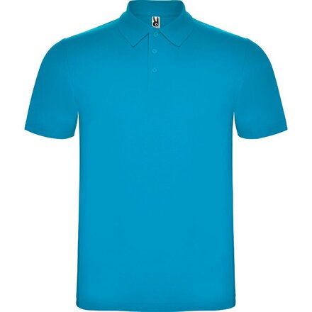 Рубашка-поло мужская "Austral" 180, L, х/б, бирюзовый