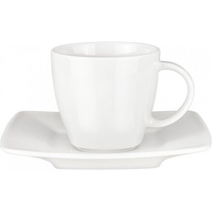 Чашка с блюдцем "Maxim Espresso Set" белый