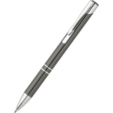 Ручка шариковая автоматическая "Holly", серый
