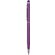 Ручка шариковая автоматическая "Jucy" фиолетовый/серебристый