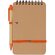 Блокнот "Masai" А6, с ручкой, оранжевый