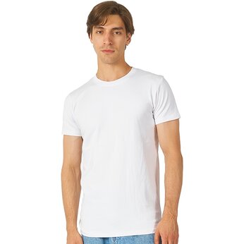 Фуфайка мужская "HD Fit" 170, белый,  3XL