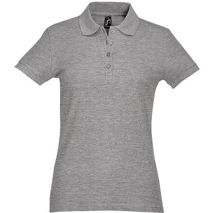 Рубашка-поло женская "Passion" 170, 2XL, серый