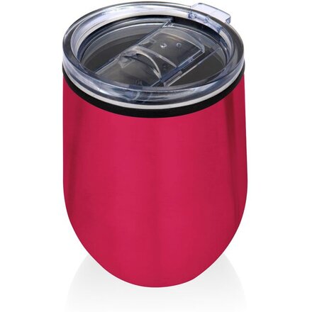 Кружка термическая "Pot" с крышкой, розовый