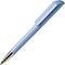 Ручка шариковая автоматическая "Flow C CR" светло-голубой/серебристый