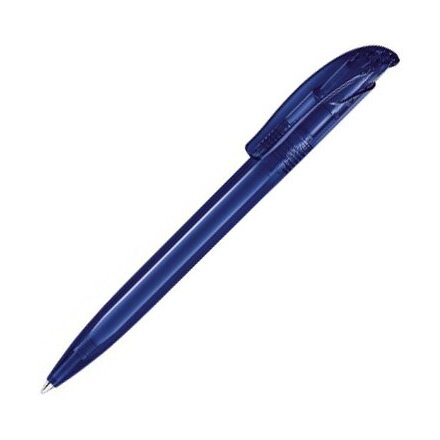 Ручка шариковая автоматическая "Challenger Clear" темно-синий