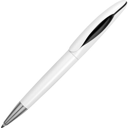 Ручка шариковая "Chink" белый/черный