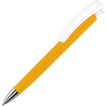 Ручка шариковая автоматическая "Trinity KG SI GUM" софт-тач, охра