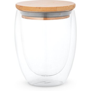 Стакан "Ecuador" 350 мл, прозрачный/коричневый