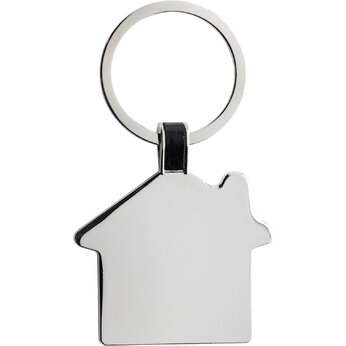 Брелок-домик "P191.6202", серебристый