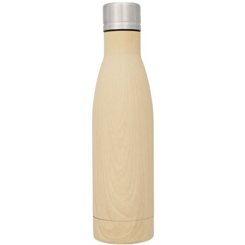 Бутылка для воды "Vasa" светло-коричневый/серебристый