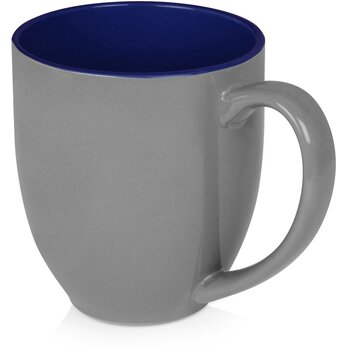 Кружка "Gracy" серый/темно-синий