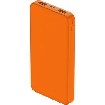 Зарядное устройство Power Bank "Polus" 10000 мАч, оранжевый