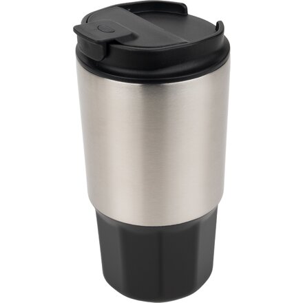 Кружка термическая "Saint-Jerome MoLu",  серебристый/черный