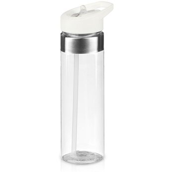 Бутылка для воды "Pallant" прозрачный/белый