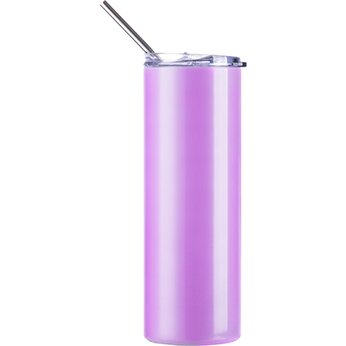 Стакан-хамелеон для сублимации "BW34WGB-VL600" белый/фиолетовый