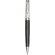 Набор подарочный "30097": ручка шариковая и подставка, черный/серебристый