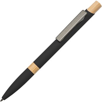 Ручка шариковая "FRESCO", черный/серый