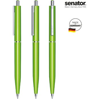 Ручка шариковая автоматическая "Point Polished" X20 светло-зеленый